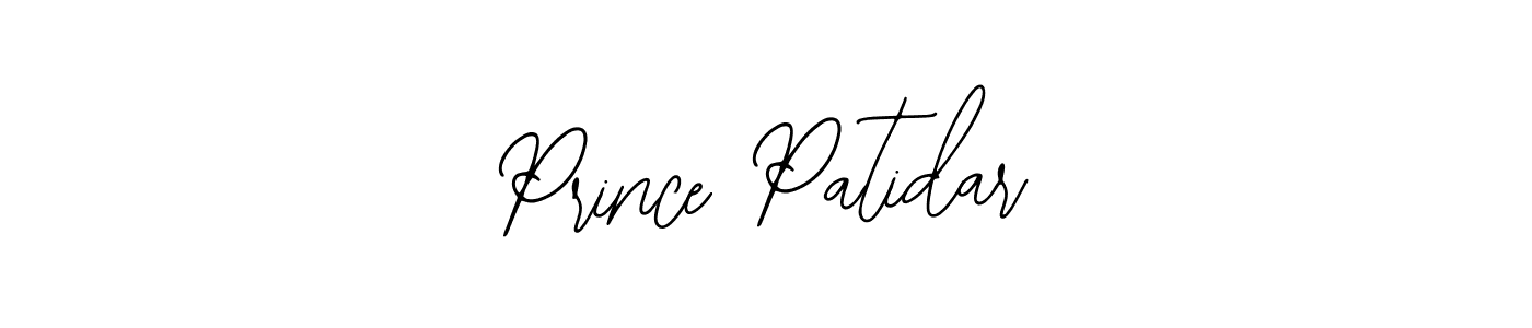 How to make Prince Patidar signature? Bearetta-2O07w is a professional autograph style. Create handwritten signature for Prince Patidar name. Prince Patidar signature style 12 images and pictures png