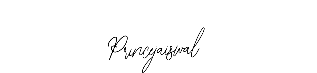 Design your own signature with our free online signature maker. With this signature software, you can create a handwritten (Bearetta-2O07w) signature for name Princejaiswal. Princejaiswal signature style 12 images and pictures png