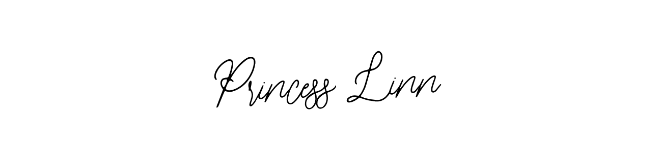 Make a beautiful signature design for name Princess Linn. With this signature (Bearetta-2O07w) style, you can create a handwritten signature for free. Princess Linn signature style 12 images and pictures png