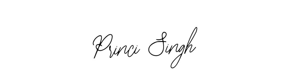 Design your own signature with our free online signature maker. With this signature software, you can create a handwritten (Bearetta-2O07w) signature for name Princi Singh. Princi Singh signature style 12 images and pictures png