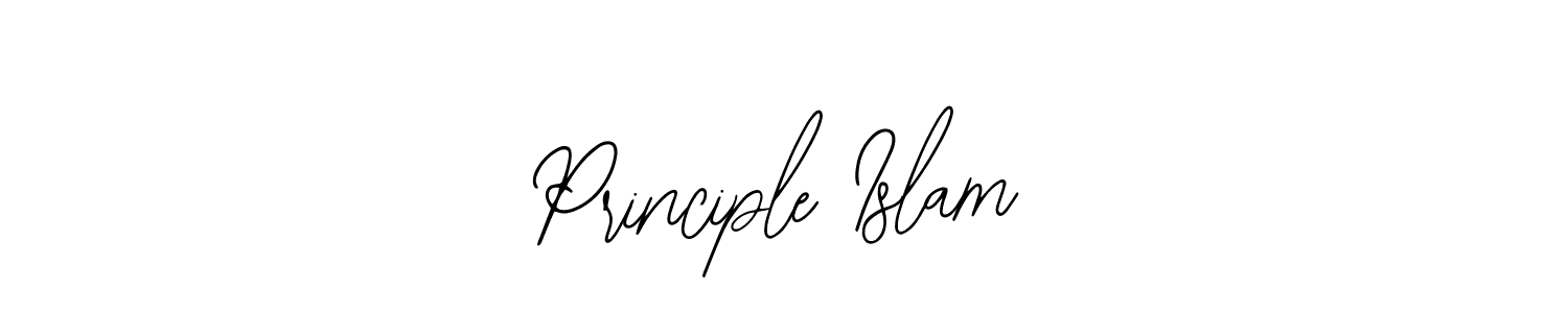 How to Draw Principle Islam signature style? Bearetta-2O07w is a latest design signature styles for name Principle Islam. Principle Islam signature style 12 images and pictures png