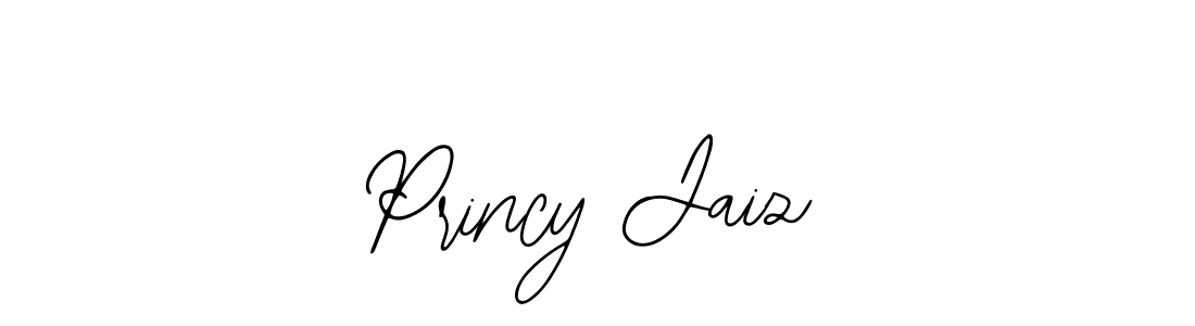 if you are searching for the best signature style for your name Princy Jaiz. so please give up your signature search. here we have designed multiple signature styles  using Bearetta-2O07w. Princy Jaiz signature style 12 images and pictures png