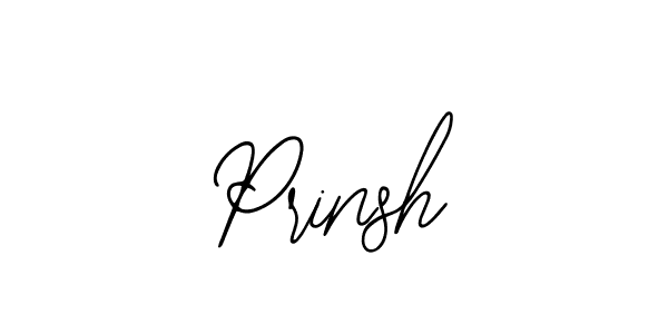 Make a beautiful signature design for name Prinsh. With this signature (Bearetta-2O07w) style, you can create a handwritten signature for free. Prinsh signature style 12 images and pictures png