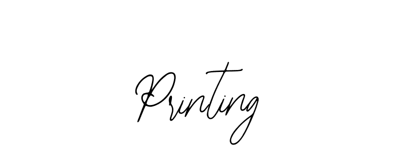 The best way (Bearetta-2O07w) to make a short signature is to pick only two or three words in your name. The name Printing include a total of six letters. For converting this name. Printing signature style 12 images and pictures png
