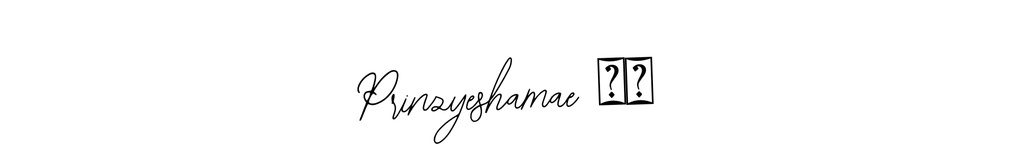 Also we have Prinzyeshamae ♥️ name is the best signature style. Create professional handwritten signature collection using Bearetta-2O07w autograph style. Prinzyeshamae ♥️ signature style 12 images and pictures png