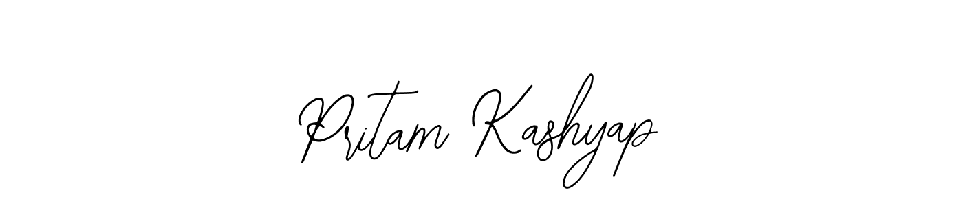 It looks lik you need a new signature style for name Pritam Kashyap. Design unique handwritten (Bearetta-2O07w) signature with our free signature maker in just a few clicks. Pritam Kashyap signature style 12 images and pictures png