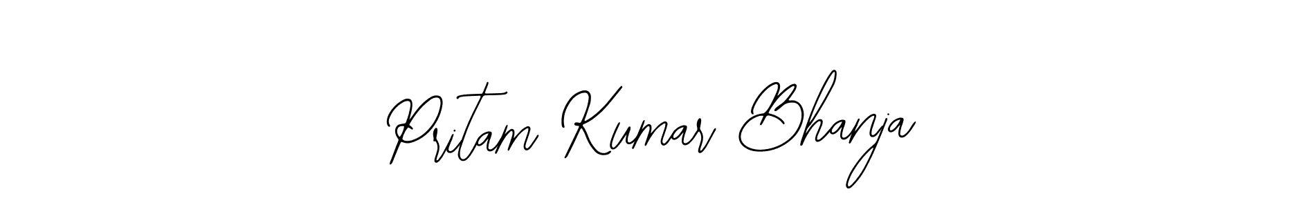 Make a beautiful signature design for name Pritam Kumar Bhanja. Use this online signature maker to create a handwritten signature for free. Pritam Kumar Bhanja signature style 12 images and pictures png