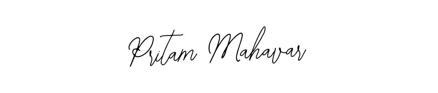 This is the best signature style for the Pritam Mahavar name. Also you like these signature font (Bearetta-2O07w). Mix name signature. Pritam Mahavar signature style 12 images and pictures png