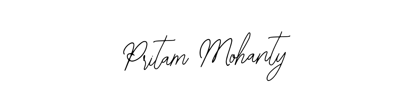 Make a short Pritam Mohanty signature style. Manage your documents anywhere anytime using Bearetta-2O07w. Create and add eSignatures, submit forms, share and send files easily. Pritam Mohanty signature style 12 images and pictures png