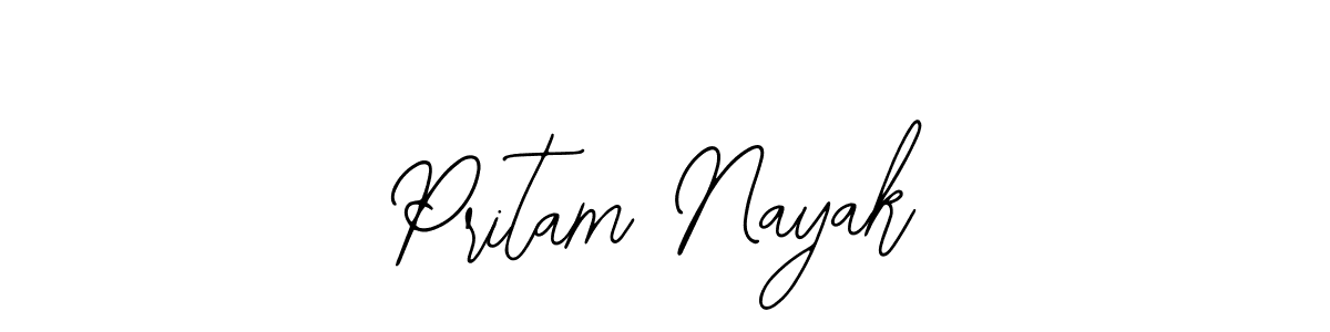 Use a signature maker to create a handwritten signature online. With this signature software, you can design (Bearetta-2O07w) your own signature for name Pritam Nayak. Pritam Nayak signature style 12 images and pictures png