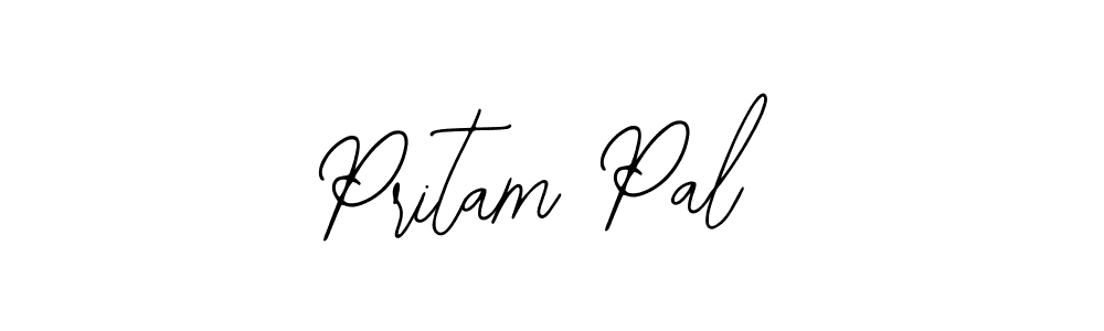 Create a beautiful signature design for name Pritam Pal. With this signature (Bearetta-2O07w) fonts, you can make a handwritten signature for free. Pritam Pal signature style 12 images and pictures png