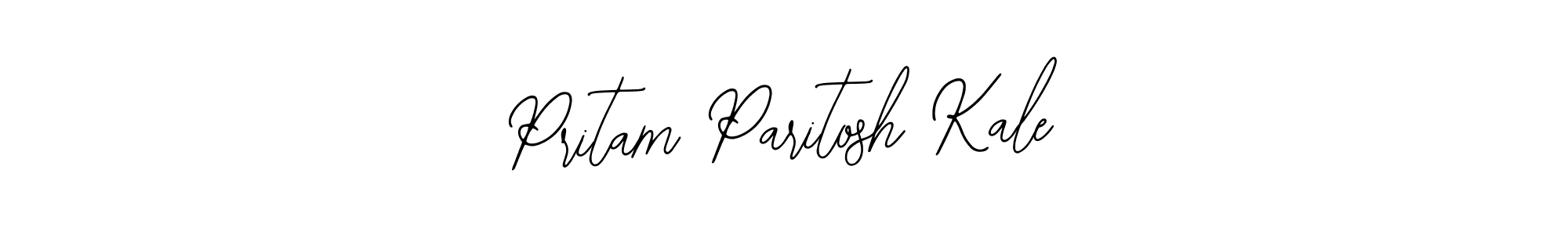 How to make Pritam Paritosh Kale signature? Bearetta-2O07w is a professional autograph style. Create handwritten signature for Pritam Paritosh Kale name. Pritam Paritosh Kale signature style 12 images and pictures png
