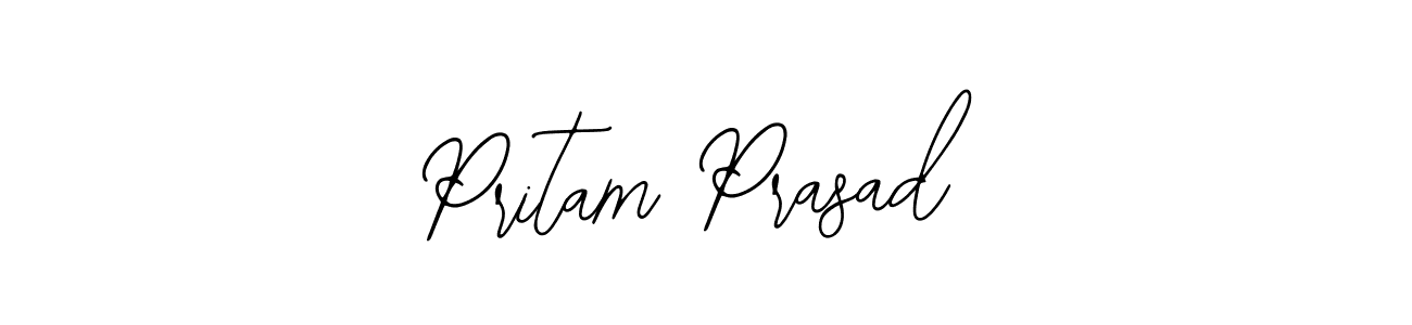 Design your own signature with our free online signature maker. With this signature software, you can create a handwritten (Bearetta-2O07w) signature for name Pritam Prasad. Pritam Prasad signature style 12 images and pictures png