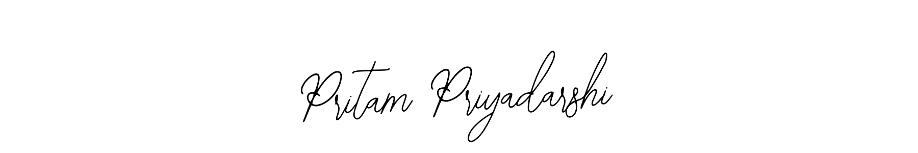 Pritam Priyadarshi stylish signature style. Best Handwritten Sign (Bearetta-2O07w) for my name. Handwritten Signature Collection Ideas for my name Pritam Priyadarshi. Pritam Priyadarshi signature style 12 images and pictures png