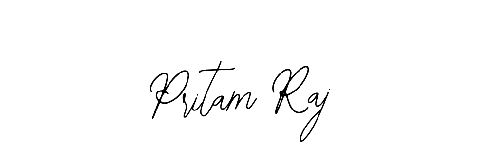 if you are searching for the best signature style for your name Pritam Raj. so please give up your signature search. here we have designed multiple signature styles  using Bearetta-2O07w. Pritam Raj signature style 12 images and pictures png