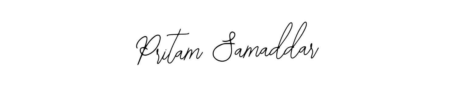 Make a beautiful signature design for name Pritam Samaddar. Use this online signature maker to create a handwritten signature for free. Pritam Samaddar signature style 12 images and pictures png