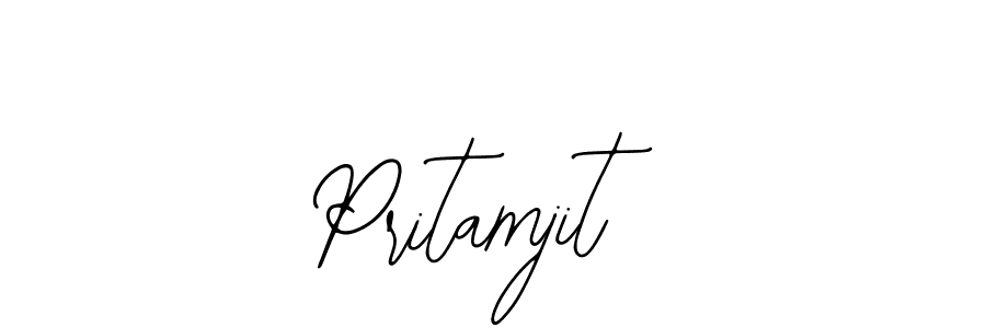 Pritamjit stylish signature style. Best Handwritten Sign (Bearetta-2O07w) for my name. Handwritten Signature Collection Ideas for my name Pritamjit. Pritamjit signature style 12 images and pictures png