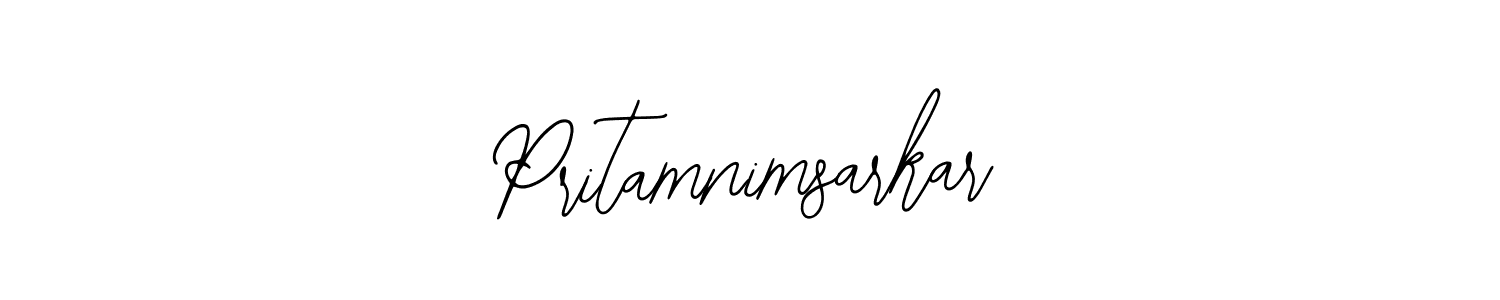 Pritamnimsarkar stylish signature style. Best Handwritten Sign (Bearetta-2O07w) for my name. Handwritten Signature Collection Ideas for my name Pritamnimsarkar. Pritamnimsarkar signature style 12 images and pictures png