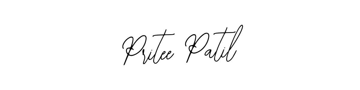 Use a signature maker to create a handwritten signature online. With this signature software, you can design (Bearetta-2O07w) your own signature for name Pritee Patil. Pritee Patil signature style 12 images and pictures png