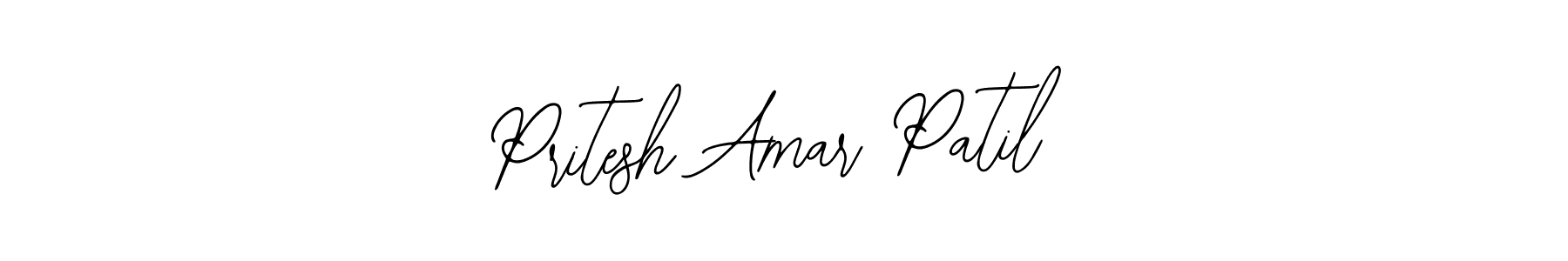 How to make Pritesh Amar Patil signature? Bearetta-2O07w is a professional autograph style. Create handwritten signature for Pritesh Amar Patil name. Pritesh Amar Patil signature style 12 images and pictures png