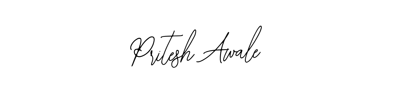 This is the best signature style for the Pritesh Awale name. Also you like these signature font (Bearetta-2O07w). Mix name signature. Pritesh Awale signature style 12 images and pictures png