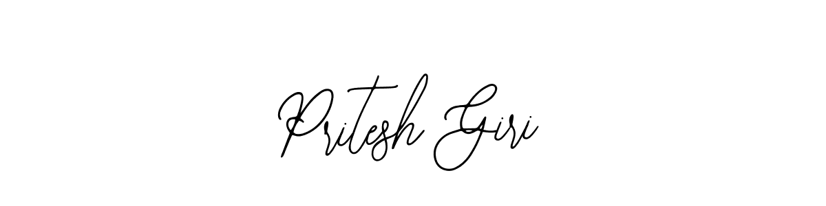 Create a beautiful signature design for name Pritesh Giri. With this signature (Bearetta-2O07w) fonts, you can make a handwritten signature for free. Pritesh Giri signature style 12 images and pictures png