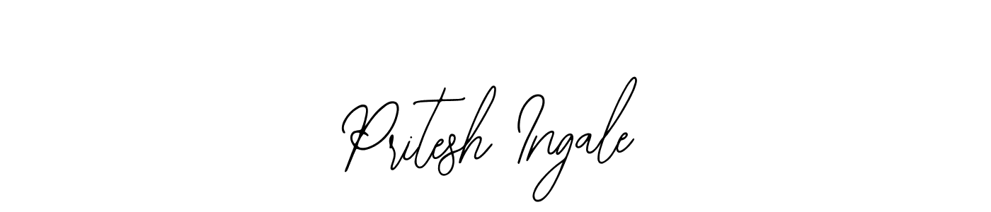 Also we have Pritesh Ingale name is the best signature style. Create professional handwritten signature collection using Bearetta-2O07w autograph style. Pritesh Ingale signature style 12 images and pictures png