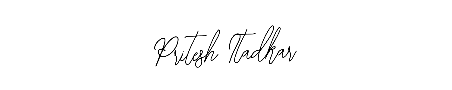 Create a beautiful signature design for name Pritesh Itadkar. With this signature (Bearetta-2O07w) fonts, you can make a handwritten signature for free. Pritesh Itadkar signature style 12 images and pictures png