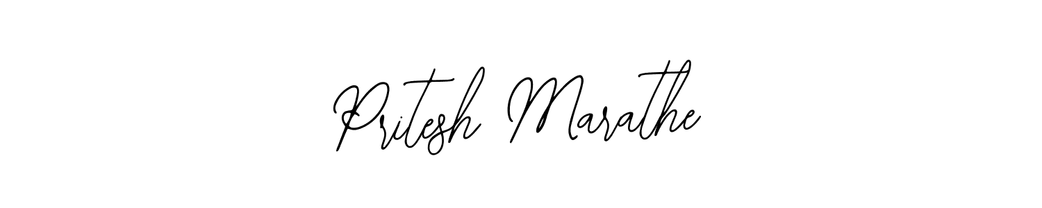 How to make Pritesh Marathe signature? Bearetta-2O07w is a professional autograph style. Create handwritten signature for Pritesh Marathe name. Pritesh Marathe signature style 12 images and pictures png