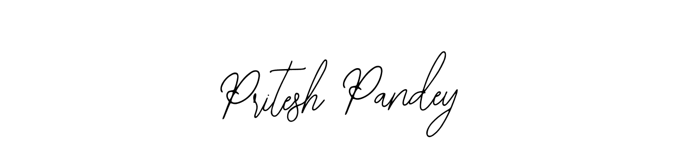 Design your own signature with our free online signature maker. With this signature software, you can create a handwritten (Bearetta-2O07w) signature for name Pritesh Pandey. Pritesh Pandey signature style 12 images and pictures png