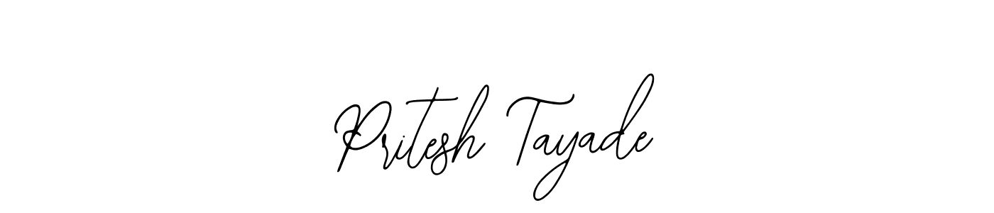 The best way (Bearetta-2O07w) to make a short signature is to pick only two or three words in your name. The name Pritesh Tayade include a total of six letters. For converting this name. Pritesh Tayade signature style 12 images and pictures png