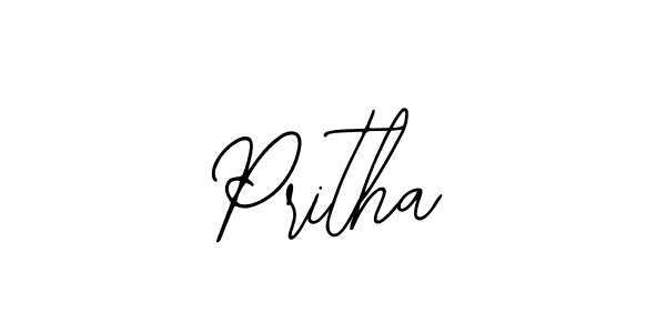 You should practise on your own different ways (Bearetta-2O07w) to write your name (Pritha) in signature. don't let someone else do it for you. Pritha signature style 12 images and pictures png
