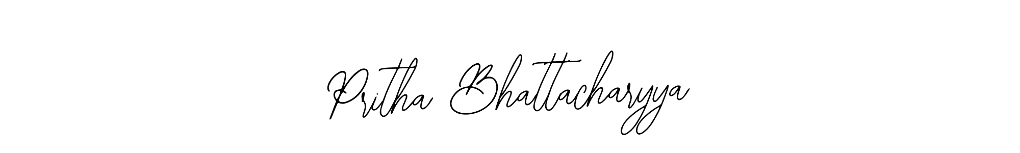 Similarly Bearetta-2O07w is the best handwritten signature design. Signature creator online .You can use it as an online autograph creator for name Pritha Bhattacharyya. Pritha Bhattacharyya signature style 12 images and pictures png