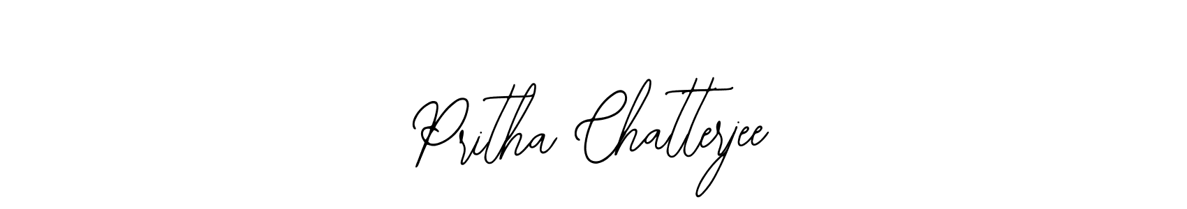 Make a beautiful signature design for name Pritha Chatterjee. With this signature (Bearetta-2O07w) style, you can create a handwritten signature for free. Pritha Chatterjee signature style 12 images and pictures png