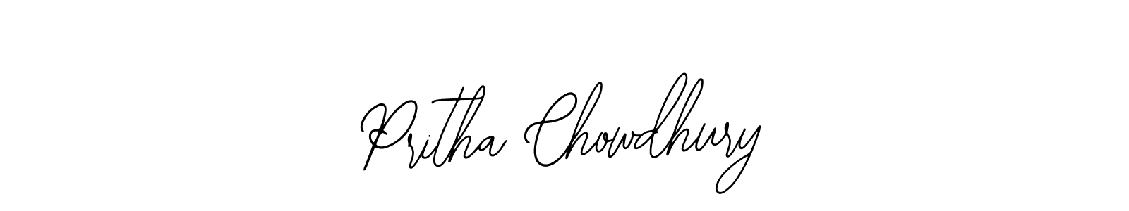 The best way (Bearetta-2O07w) to make a short signature is to pick only two or three words in your name. The name Pritha Chowdhury include a total of six letters. For converting this name. Pritha Chowdhury signature style 12 images and pictures png