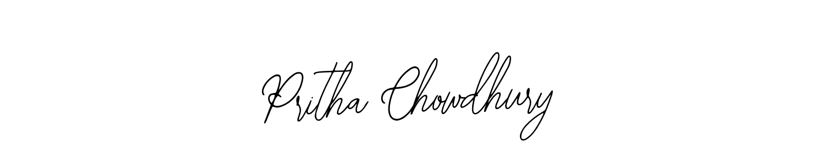 The best way (Bearetta-2O07w) to make a short signature is to pick only two or three words in your name. The name Pritha Chowdhury include a total of six letters. For converting this name. Pritha Chowdhury signature style 12 images and pictures png