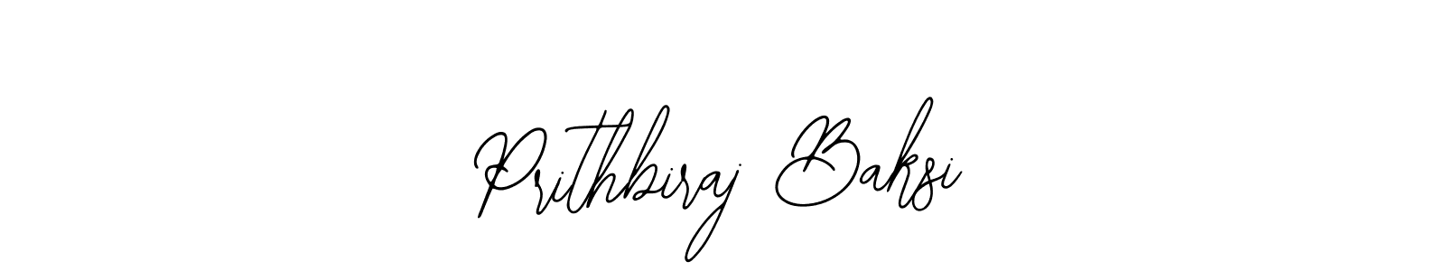 Make a beautiful signature design for name Prithbiraj Baksi. With this signature (Bearetta-2O07w) style, you can create a handwritten signature for free. Prithbiraj Baksi signature style 12 images and pictures png