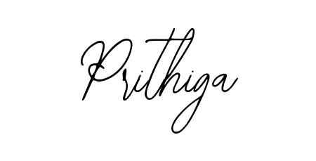 Practice writing Prithiga with the flow of Bearetta-2O07w lettering. A fantastic source of inspiration for developing your personal signature style. Prithiga signature style 12 images and pictures png
