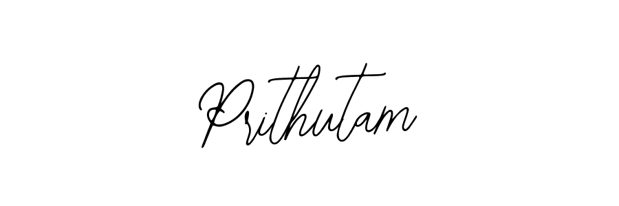 Prithutam stylish signature style. Best Handwritten Sign (Bearetta-2O07w) for my name. Handwritten Signature Collection Ideas for my name Prithutam. Prithutam signature style 12 images and pictures png