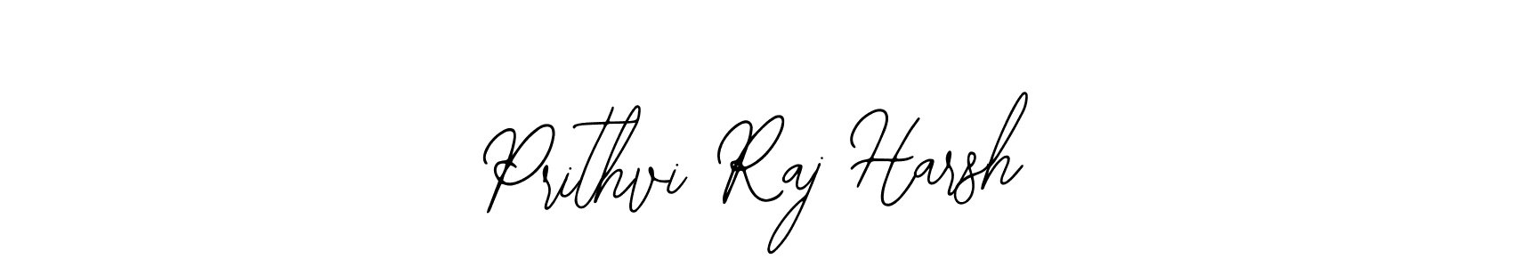 Make a beautiful signature design for name Prithvi Raj Harsh. With this signature (Bearetta-2O07w) style, you can create a handwritten signature for free. Prithvi Raj Harsh signature style 12 images and pictures png