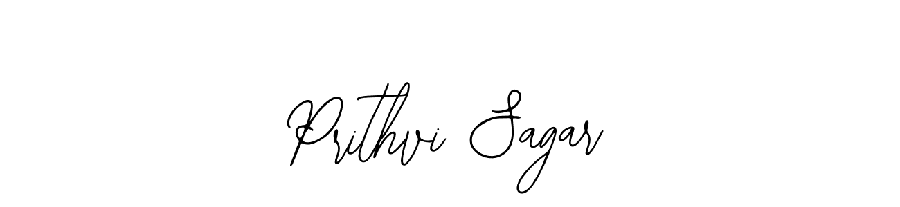 This is the best signature style for the Prithvi Sagar name. Also you like these signature font (Bearetta-2O07w). Mix name signature. Prithvi Sagar signature style 12 images and pictures png