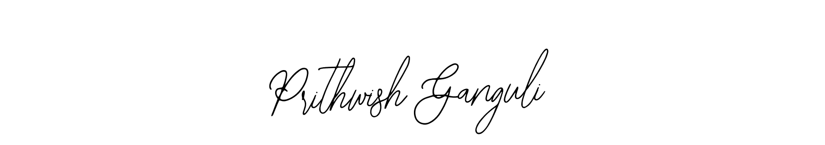 Use a signature maker to create a handwritten signature online. With this signature software, you can design (Bearetta-2O07w) your own signature for name Prithwish Ganguli. Prithwish Ganguli signature style 12 images and pictures png