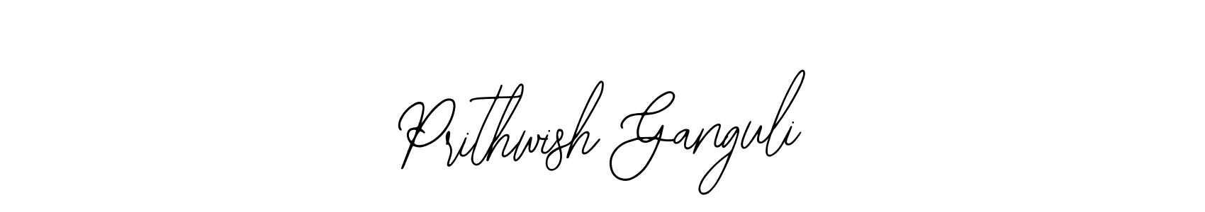 Use a signature maker to create a handwritten signature online. With this signature software, you can design (Bearetta-2O07w) your own signature for name Prithwish Ganguli. Prithwish Ganguli signature style 12 images and pictures png