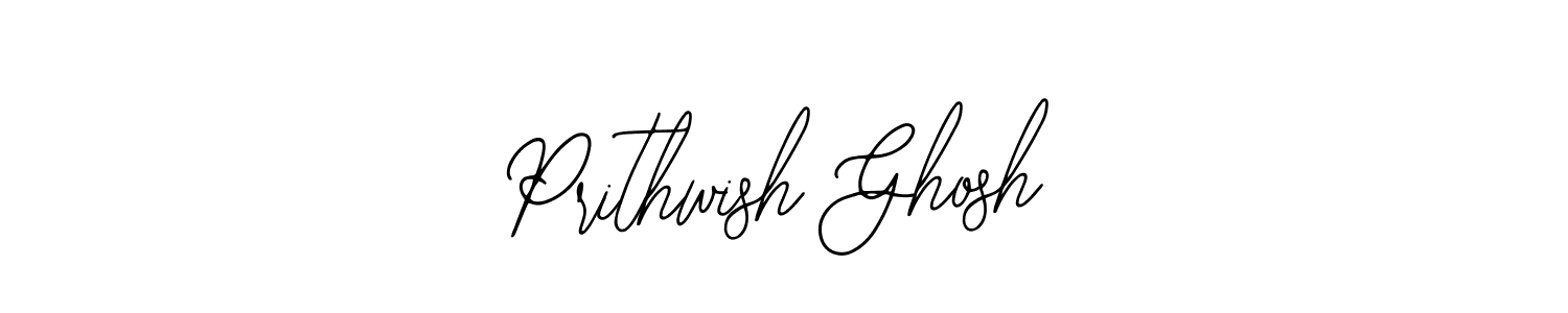 Use a signature maker to create a handwritten signature online. With this signature software, you can design (Bearetta-2O07w) your own signature for name Prithwish Ghosh. Prithwish Ghosh signature style 12 images and pictures png