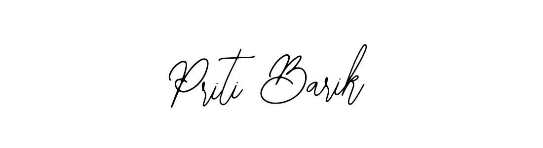 It looks lik you need a new signature style for name Priti Barik. Design unique handwritten (Bearetta-2O07w) signature with our free signature maker in just a few clicks. Priti Barik signature style 12 images and pictures png