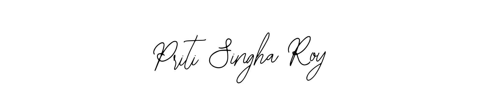 Create a beautiful signature design for name Priti Singha Roy. With this signature (Bearetta-2O07w) fonts, you can make a handwritten signature for free. Priti Singha Roy signature style 12 images and pictures png