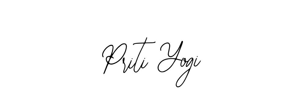 Similarly Bearetta-2O07w is the best handwritten signature design. Signature creator online .You can use it as an online autograph creator for name Priti Yogi. Priti Yogi signature style 12 images and pictures png