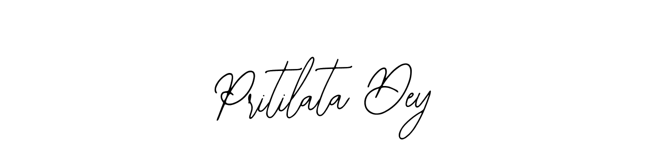 How to make Pritilata Dey name signature. Use Bearetta-2O07w style for creating short signs online. This is the latest handwritten sign. Pritilata Dey signature style 12 images and pictures png