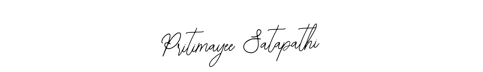 Use a signature maker to create a handwritten signature online. With this signature software, you can design (Bearetta-2O07w) your own signature for name Pritimayee Satapathi. Pritimayee Satapathi signature style 12 images and pictures png