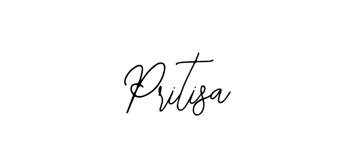if you are searching for the best signature style for your name Pritisa. so please give up your signature search. here we have designed multiple signature styles  using Bearetta-2O07w. Pritisa signature style 12 images and pictures png
